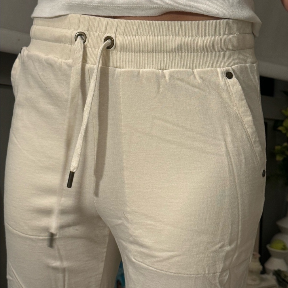 INTERMIX Cream Track Pants